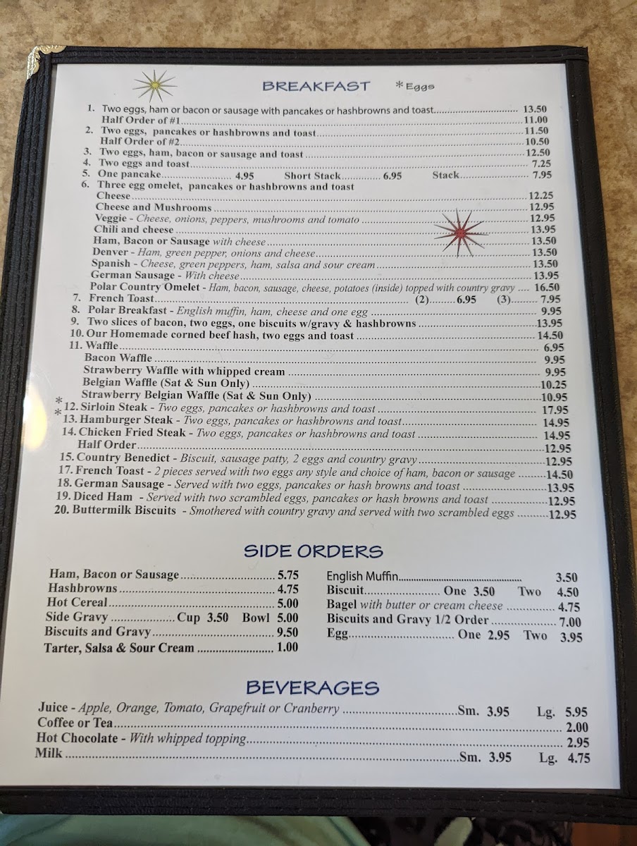 Polar King Menu - Image 2